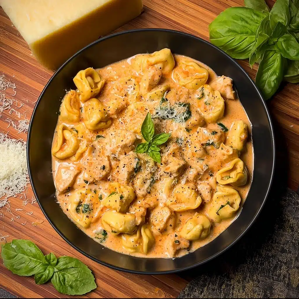 CrockPot Chicken Tortellini Recipe - Recipe Image