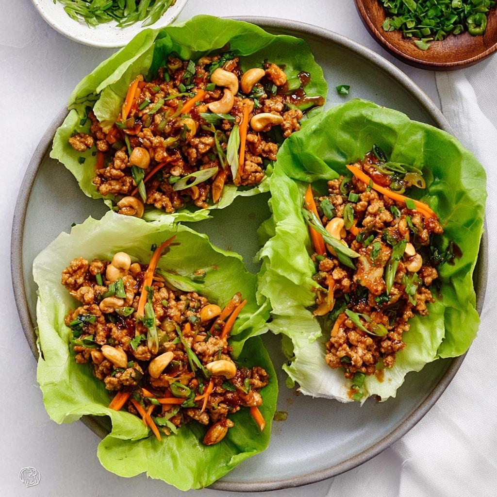 Thai Chicken Lettuce Wraps Recipe - Recipe Image