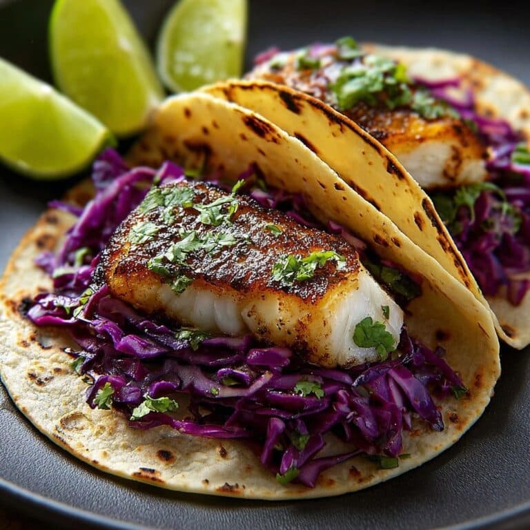 Fish Tacos with Cabbage Slaw: A Delicious & Easy Recipe