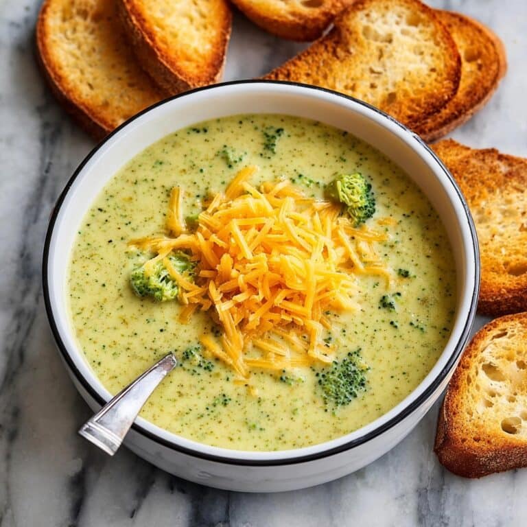Broccoli Cheddar Soup Recipe