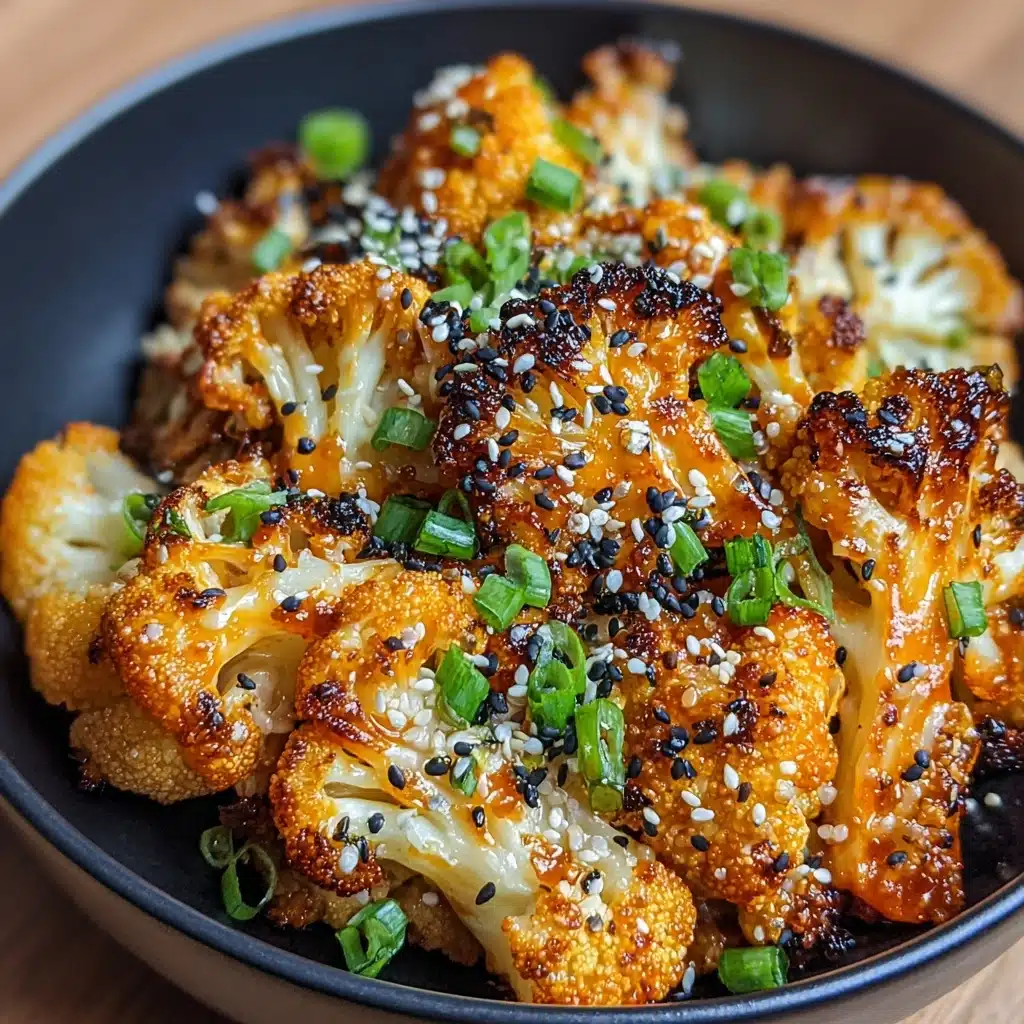 Sweet and Spicy Baked Cauliflower Recipe - Recipe Image