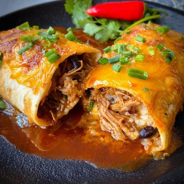 Oven Baked Loaded Chimichanga! Recipe