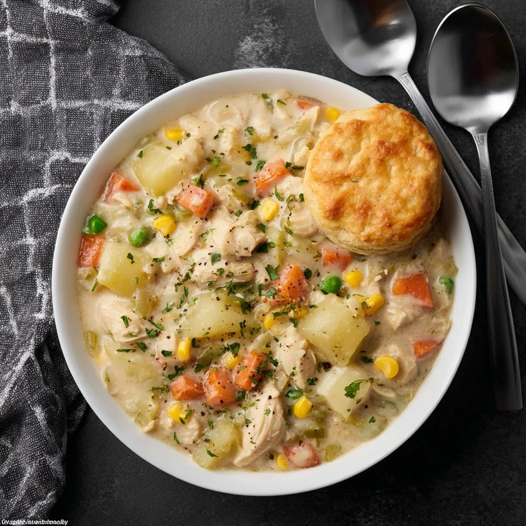Crock Pot Chicken Pot Pie Recipe - Recipe Image