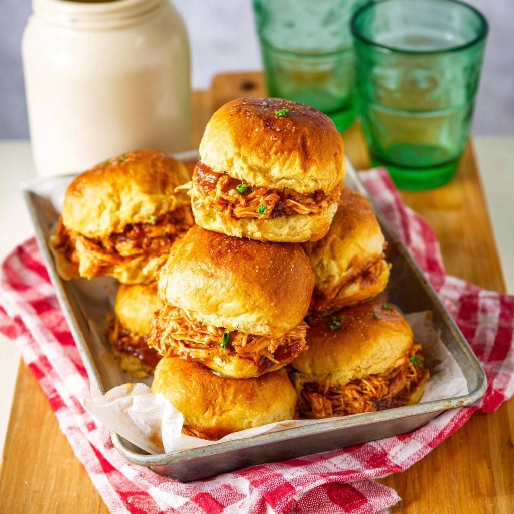 Crockpot Cranberry BBQ Turkey Sliders Recipe - Recipe Image