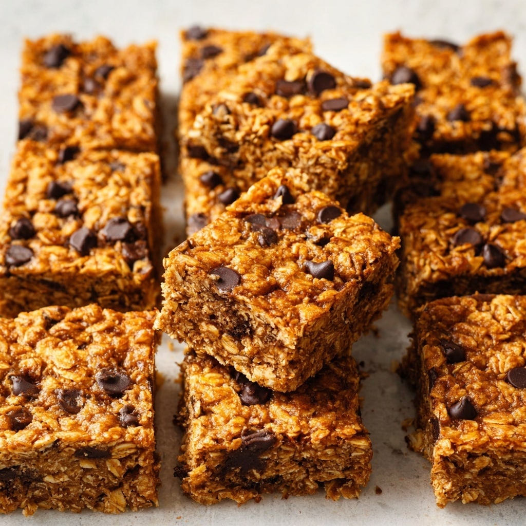 Banana Oatmeal Bars Recipe - Recipe Image