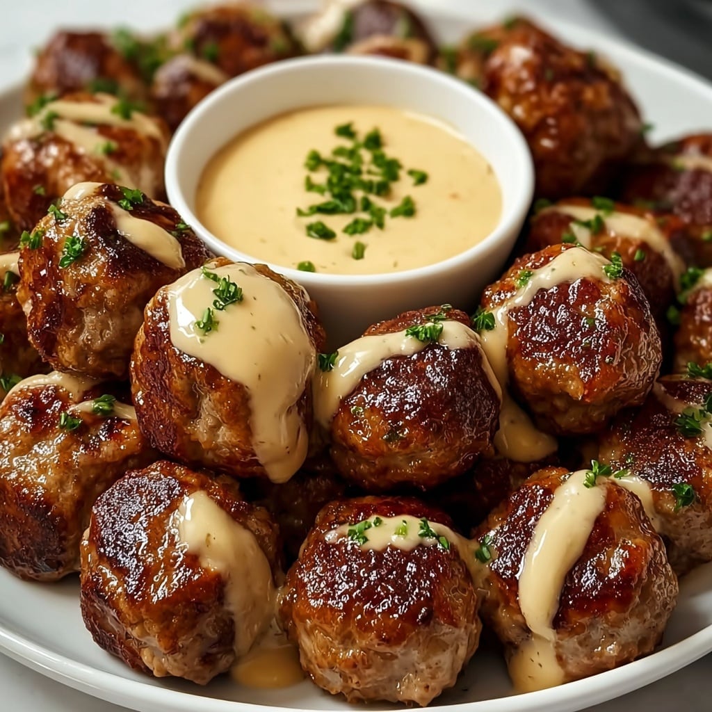 Korean BBQ Meatballs Recipe - Recipe Image