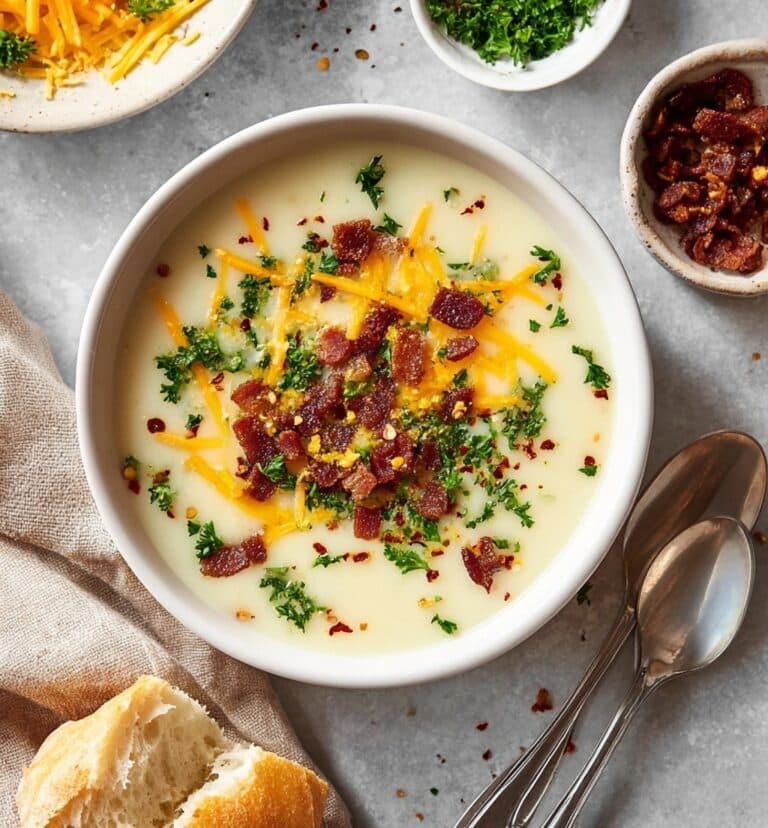 Four Ingredient Potato Soup Recipe