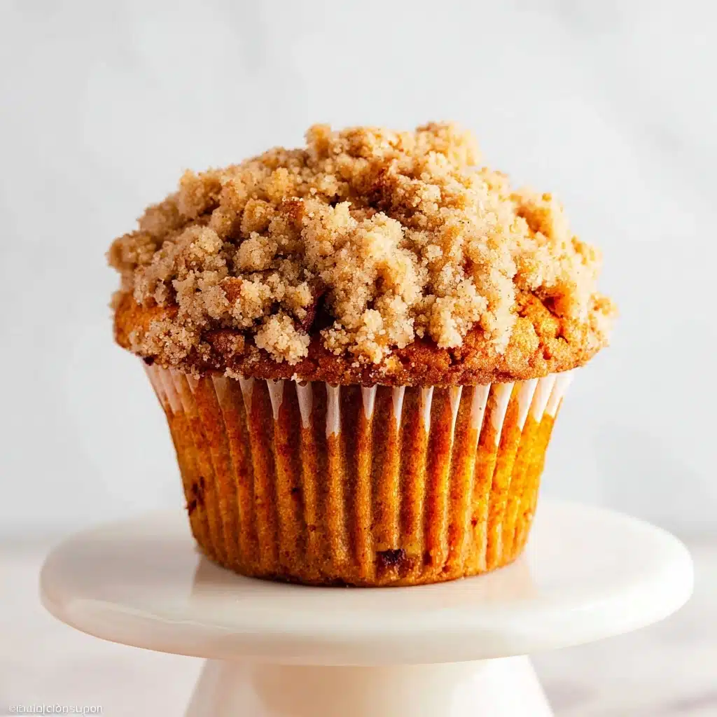 Small Batch Apple Pumpkin Streusel Muffins Recipe - Recipe Image