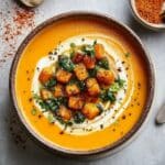Maple Roasted Vegetable Soup Recipe