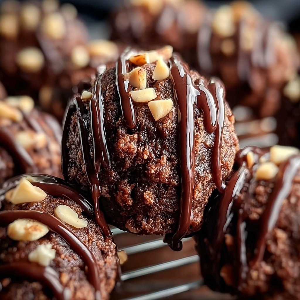 Cheese Brownie Batter Protein Bites Recipe - Recipe Image