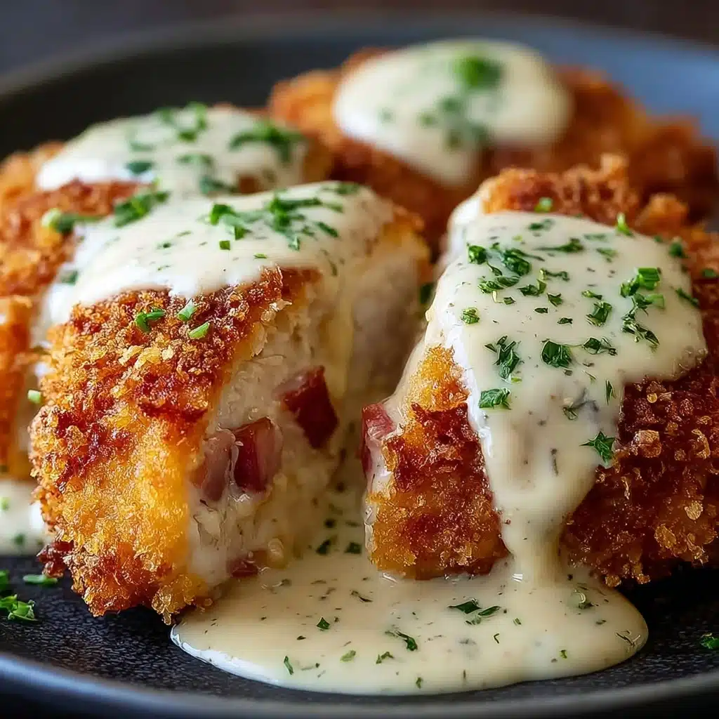 Deliciously Creamy Chicken Cordon Bleu Recipe - Recipe Image