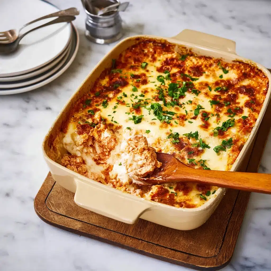 Easy Low Carb Chicken Casserole Recipe - Recipe Image