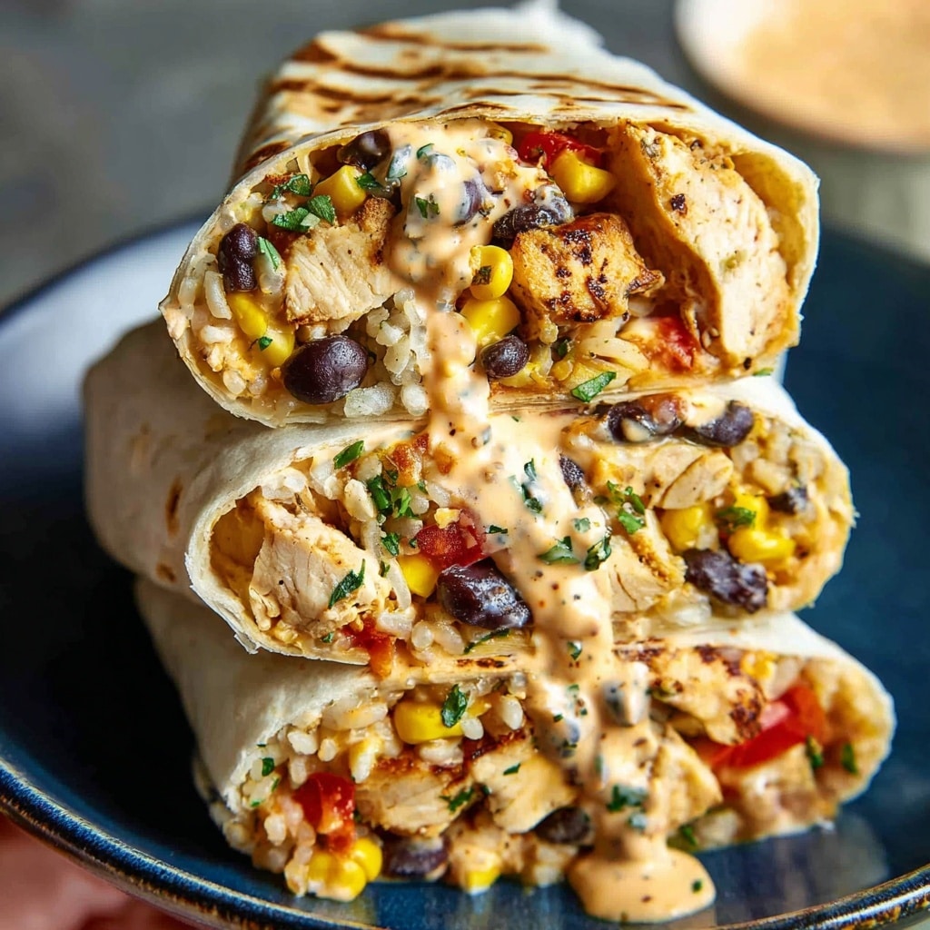 Southwest Chicken Wrap Recipe - Recipe Image