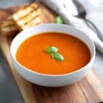 Roasted Tomato Pepper Soup Recipe