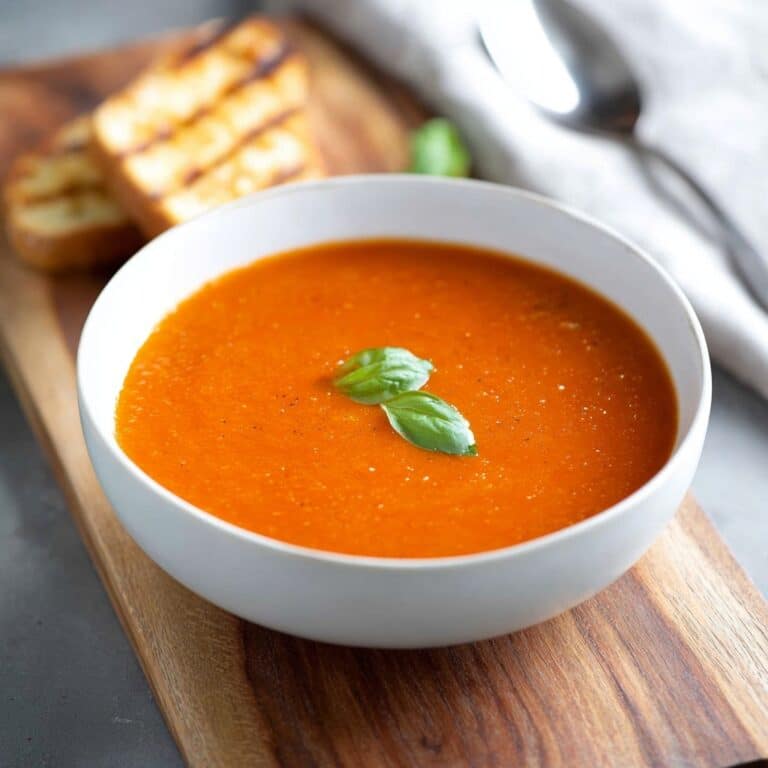 Roasted Tomato Pepper Soup Recipe