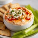 Whipped Cottage Cheese Buffalo Dip (3 ingredients!) Recipe