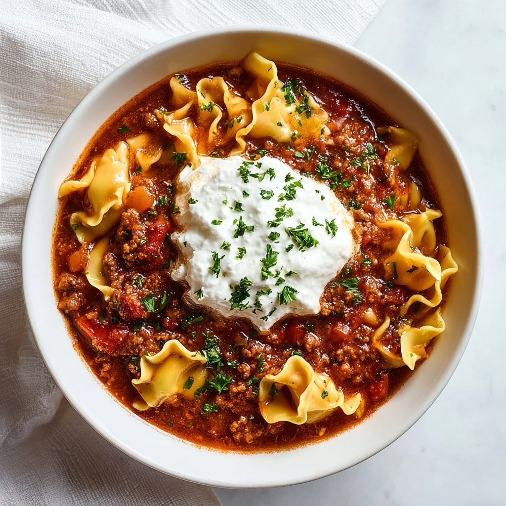 Pot Lasagna Soup Recipe - Recipe Image