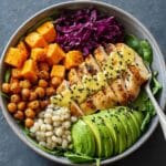Chicken & Sweet Potato Buddha Bowl Recipe
