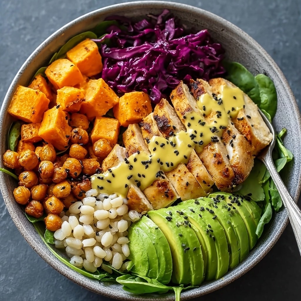 Chicken & Sweet Potato Buddha Bowl Recipe - Recipe Image