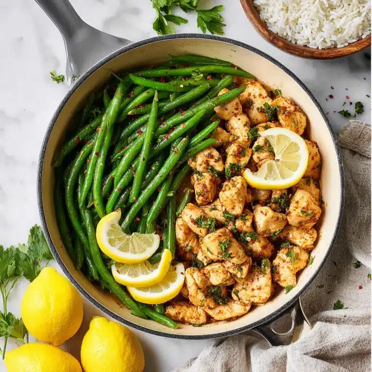 Easy Chicken Breast and Green Beans Recipe