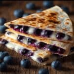 Blueberry Breakfast Quesadilla Recipe