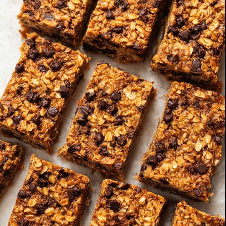 Banana Oatmeal Bars Recipe