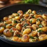 Garlic Chicken Gnocchi Skillet Recipe