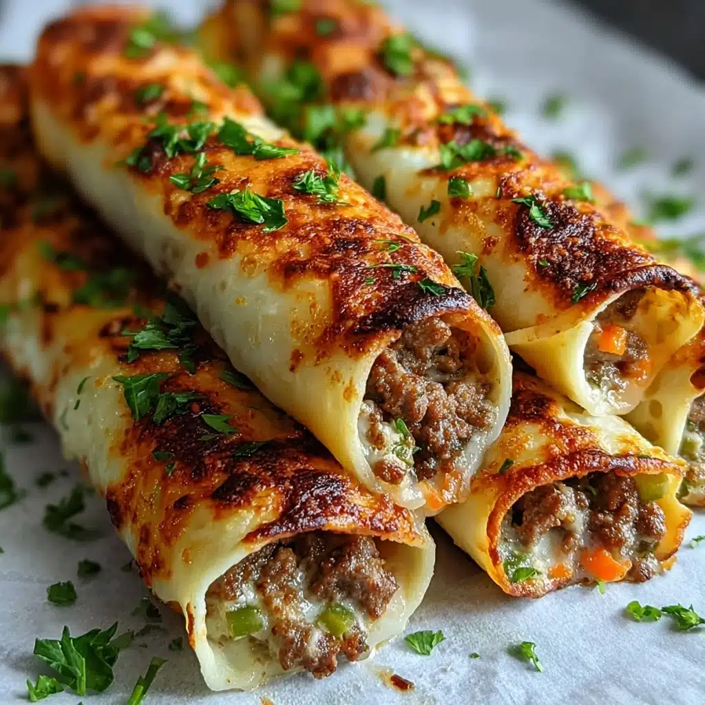Keto Philly Cheesesteak Roll-Ups Recipe - Recipe Image