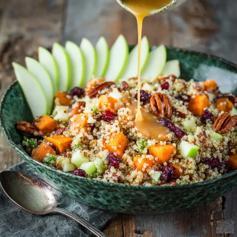 Apple Sweet Potato Quinoa Salad Recipe