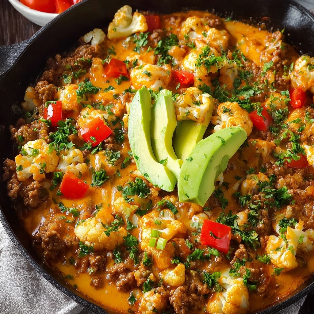 Keto Taco Skillet Recipe - Recipe Image