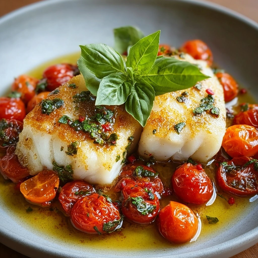 Pan Seared Cod White: Divine 4-Minute Crust Recipe - Recipe Image