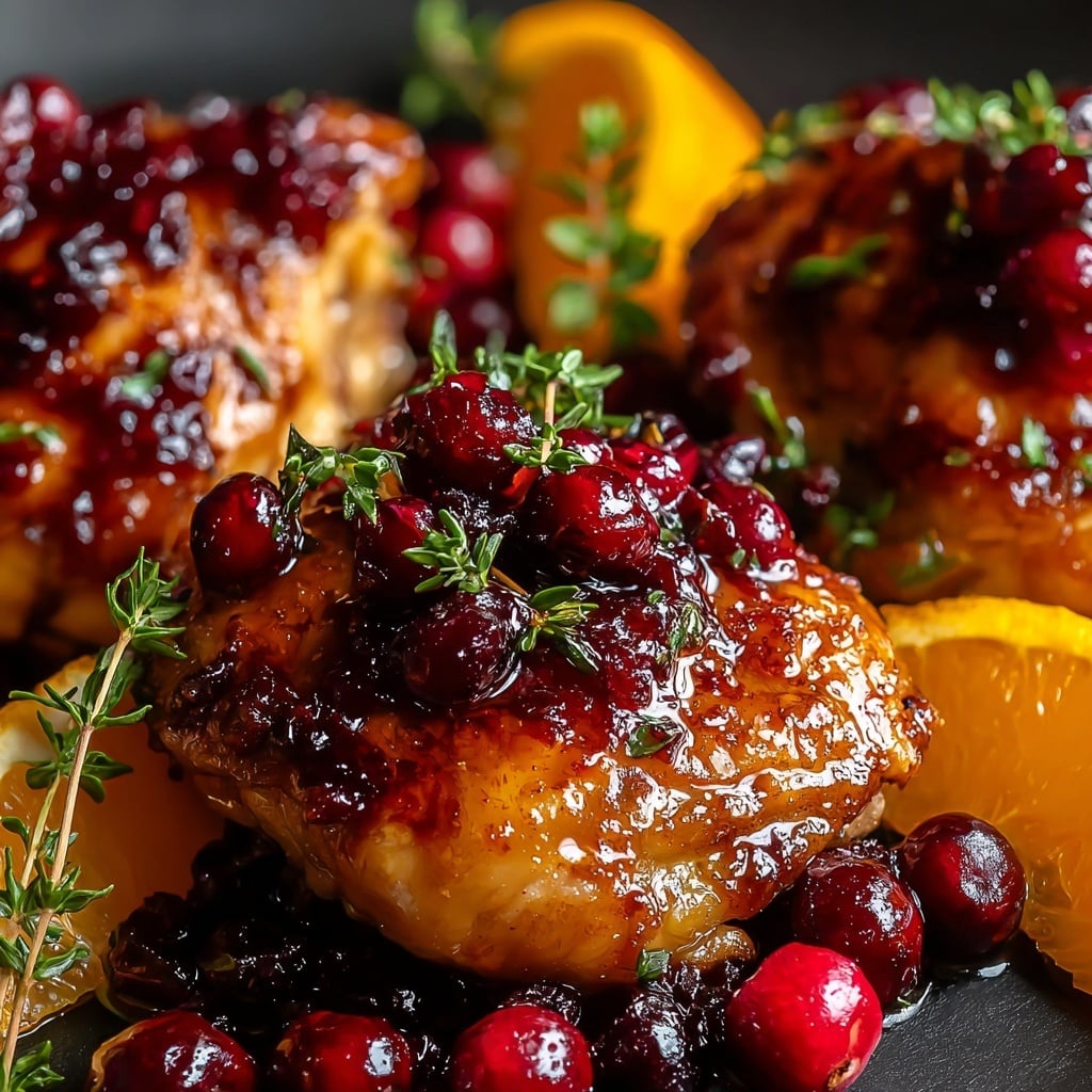 Easy Cranberry Orange Chicken Recipe for a Flavorful Meal Recipe - Recipe Image