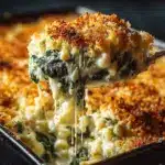 Place the baking dish in the preheated oven and bake for 25–30 minutes, or until the top is golden and bubbly Recipe