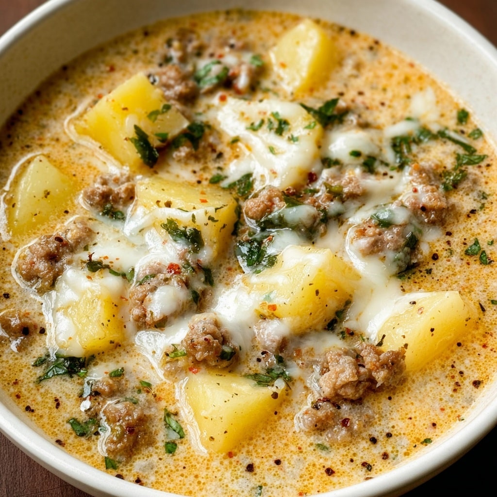 Cozy Italian Sausage and Potato Soup – Easy & Hearty! Recipe - Recipe Image