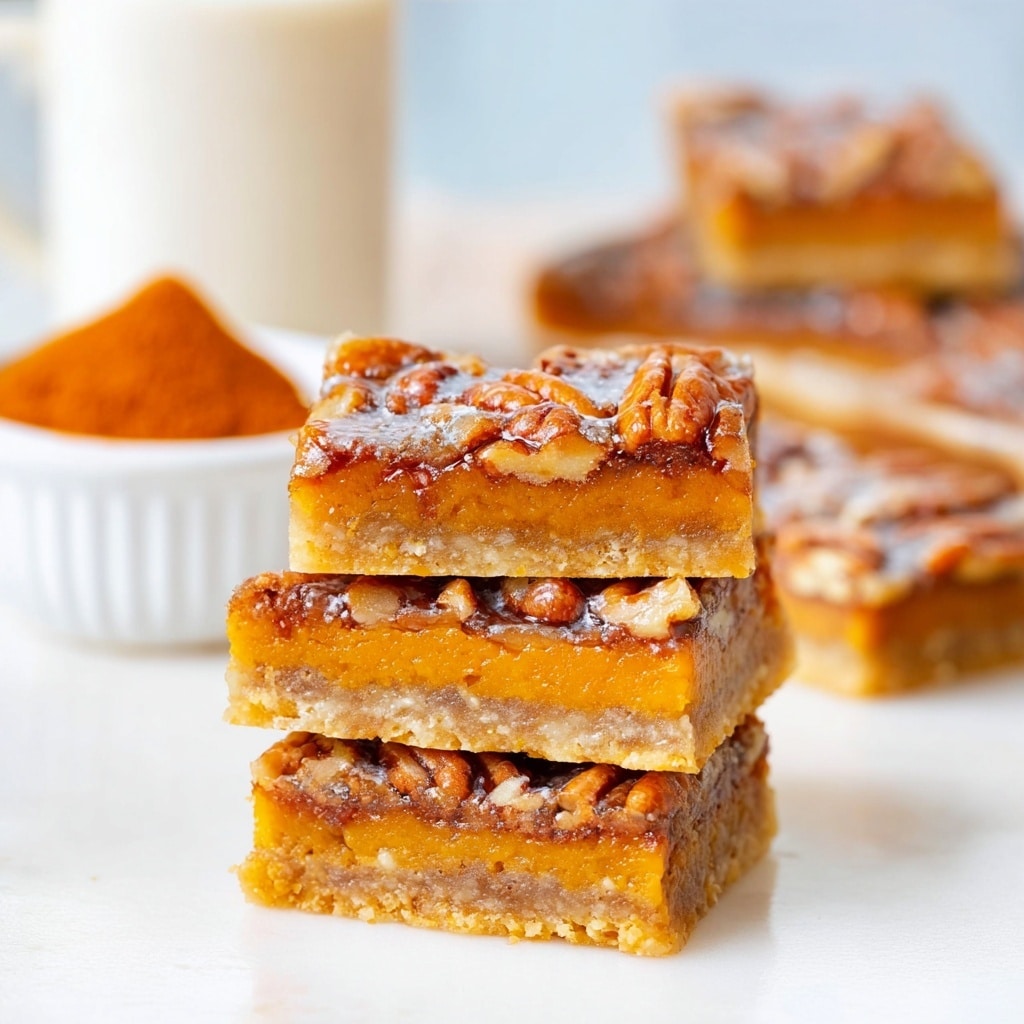 Pumpkin Magic Bars Recipe - Recipe Image