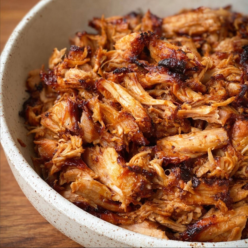 Instant Pot Pulled BBQ Chicken Recipe - Recipe Image