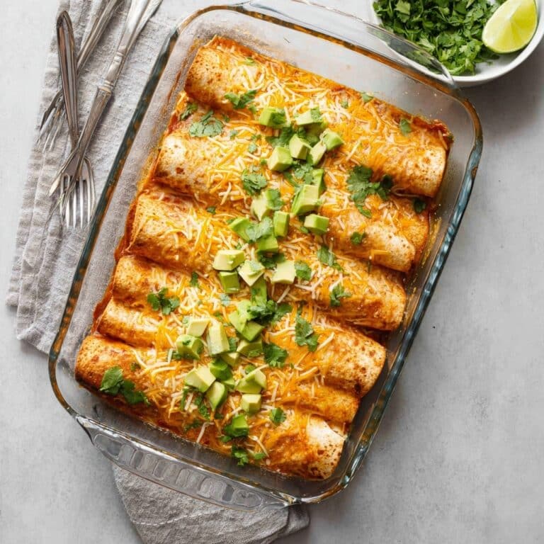 Easy Vegetarian Enchiladas Recipe