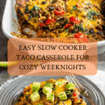 Slow Cooker Taco Casserole Recipe