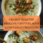 e Cheese Soup with Brown Butter Croutons Recipe