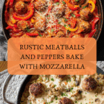 Rustic Meatballs and Peppers Recipe