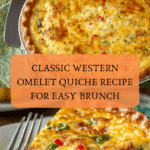 Western Omelet Quiche Recipe