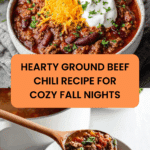 Best Ground Beef Stovetop Chili Recipe