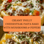 Philly Cheesesteak Pasta Recipe