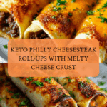 Keto Philly Cheesesteak Roll-Ups Recipe