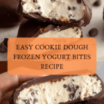 Cookie Dough Frozen Yogurt Bites Recipe