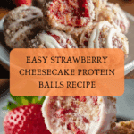 Strawberry Cheesecake Protein Balls Recipe