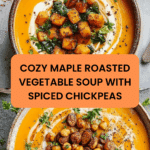 Maple Roasted Vegetable Soup Recipe