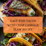 Fish Tacos with Cabbage Slaw: A Delicious & Easy Recipe