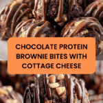 Cheese Brownie Batter Protein Bites Recipe