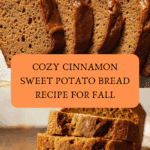 Cinnamon Sweet Potato Bread Recipe